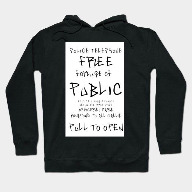 Pull To Open Sign Hoodie by Thisdorkynerd